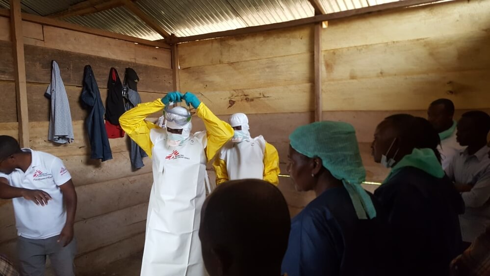 MSF responde a epidemia de Ebola na República Democrática do Congo