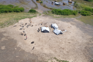 “A única maneira de se deslocar pelo hospital agora é de barco”