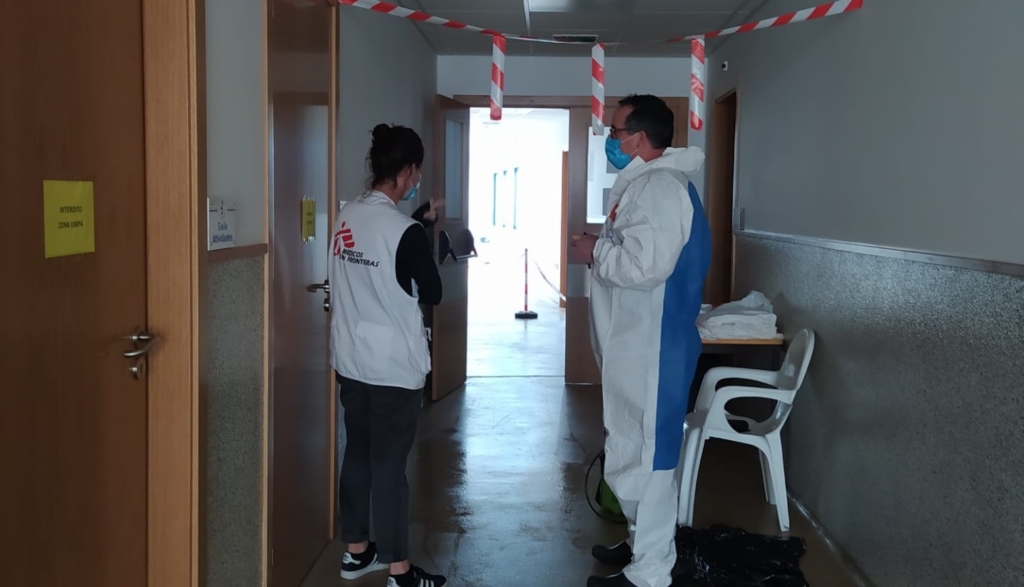 COVID-19: ação MSF em lares de idosos em Portugal