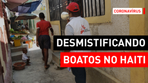 Promotores de saúde de MSF apoiam luta contra a COVID-19 no Haiti