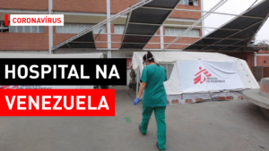 Centro de tratamento de COVID-19 na Venezuela