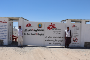 Afeganistão: MSF abre centro de tratamento de COVID-19 em Herat