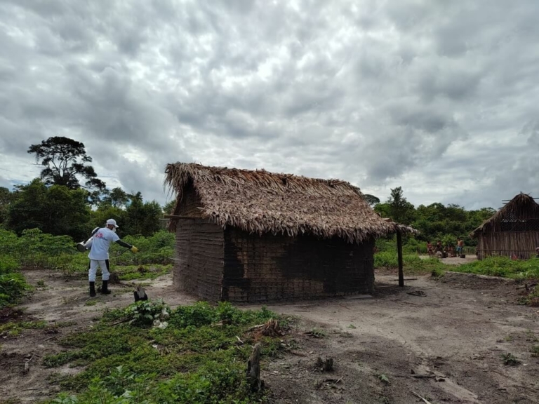 MSF responde a um aumento de casos de malária no território indígena yanomami