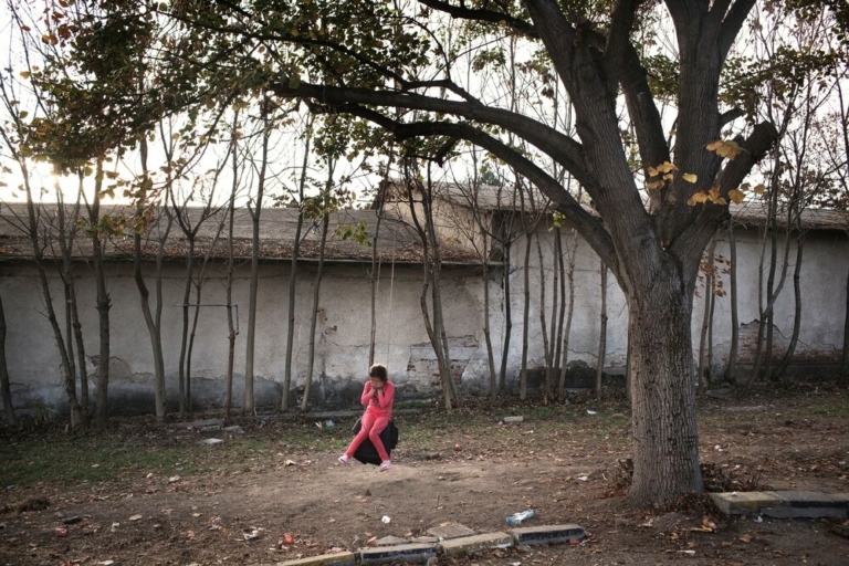 Bulgária, centro de receção de refugiados