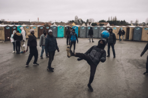 Calais, França - refugiados