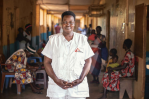 Scovia Morris é enfermeira supervisora da MSF no hospital de Aweil, no Sudão do Sul.