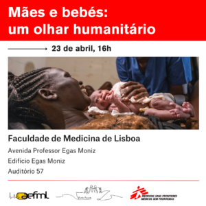 Evento Mães e bebés: um olhar humanitário