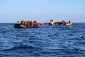 Operação de salvamento conduzida pela equipa da Médicos Sem Fronteiras a bordo do Geo Barents