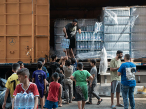 Abrigo de guerra no Líbano