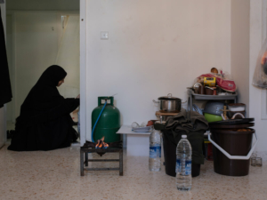 Abrigo de guerra no Líbano