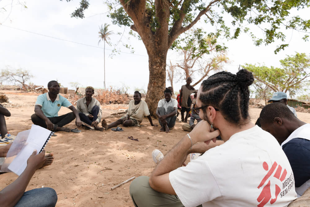 A Médicos Sem Fronteiras está a prestar apoio psicológico aos sobreviventes da passagem do ciclone Chidoc parte da resposta de emergência no distrito de Mecúfi, em Cabo Delgado, Moçambique.