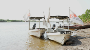 Em janeiro, os barcos da MSF que transportavam equipas e pacientes em Ulang, Sudão do Sul, foram atacados.