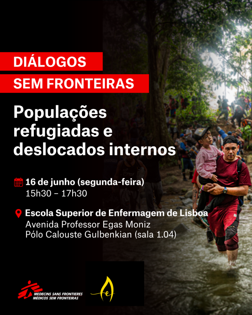 Banner Diálogos Sem Fronteiras - Populações refugiadas e deslocados internos