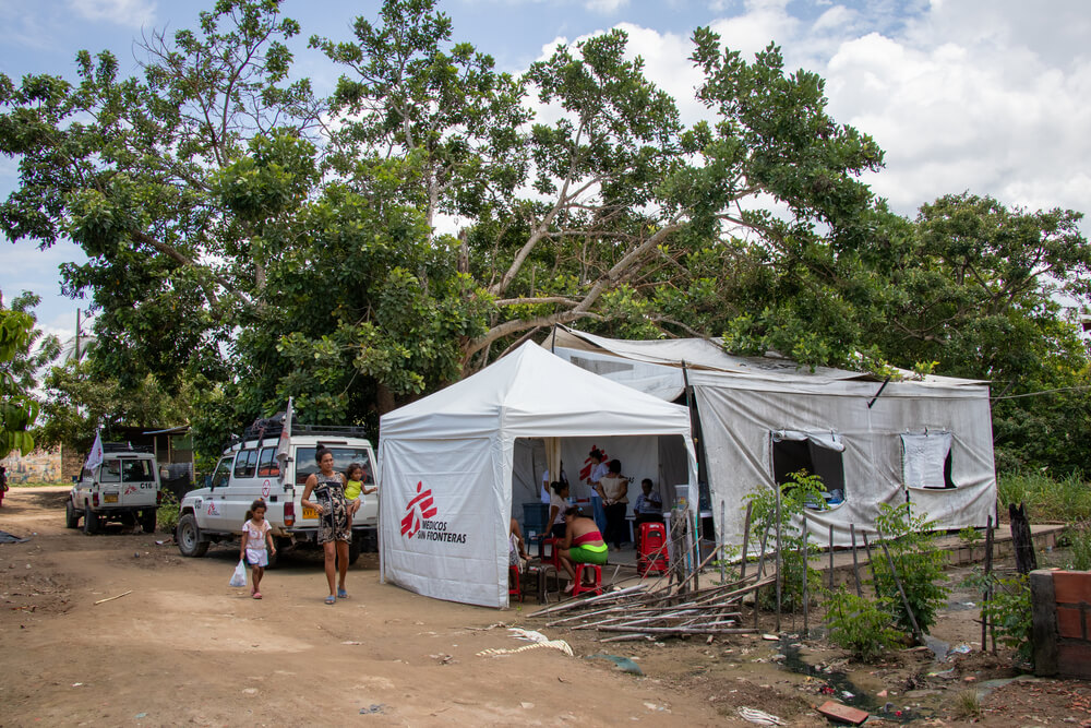 A MSF presta cuidados de saúde através de clínicas móveis a comunidades rurais afetadas pelo conflito armado em Arauca, na Colômbia.