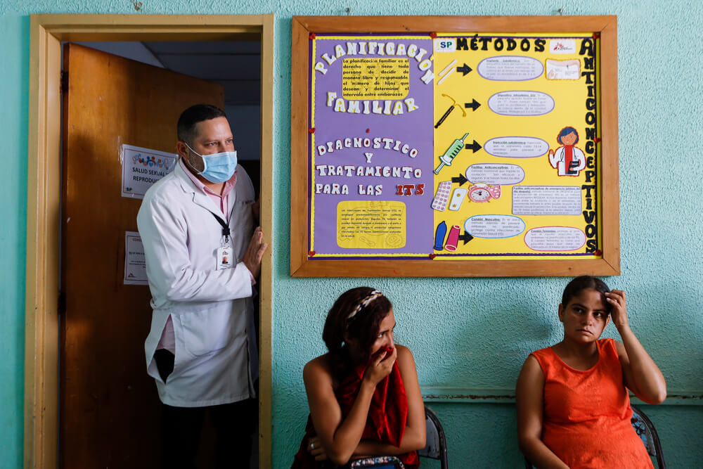 Em Tumeremo, no estado venezuelano de Bolívar, as mulheres enfrentam dificuldades para ter acesso a cuidados de saúde sexual e reprodutiva. 