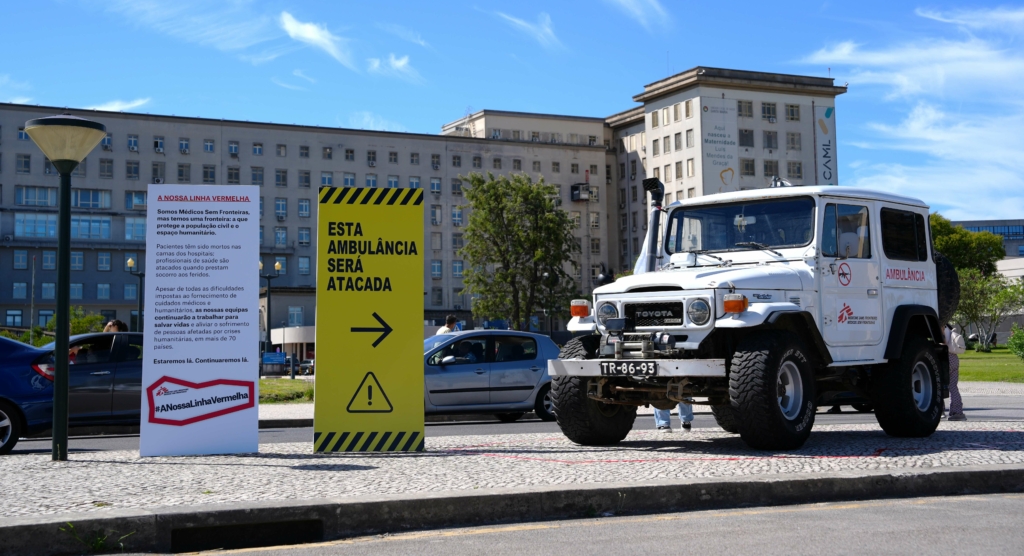 Campanha MSF em Lisboa