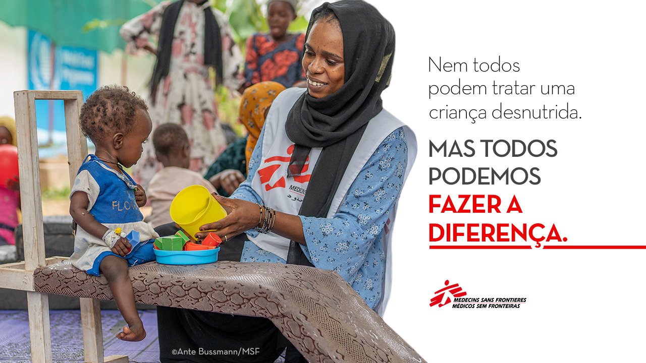 Faça o seu donativo hoje e apoie o trabalho da MSF