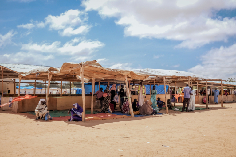 Campo de refugiados - Chade