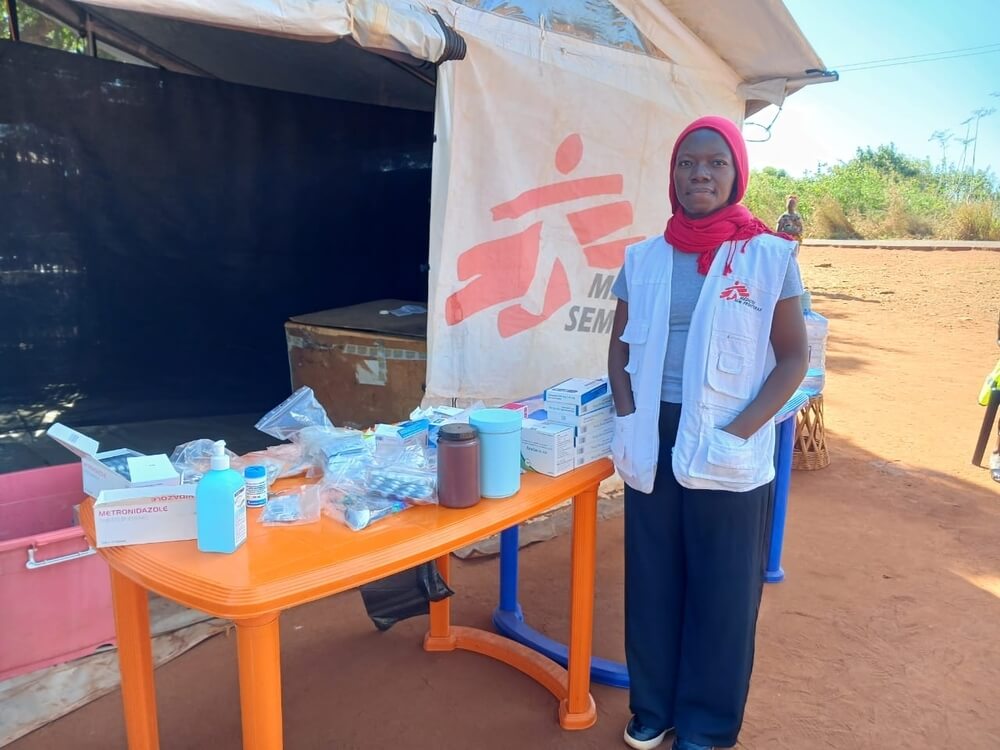 Jacinta Francisco é a responsável pela equipa de emergências da MSF em Ancuabe