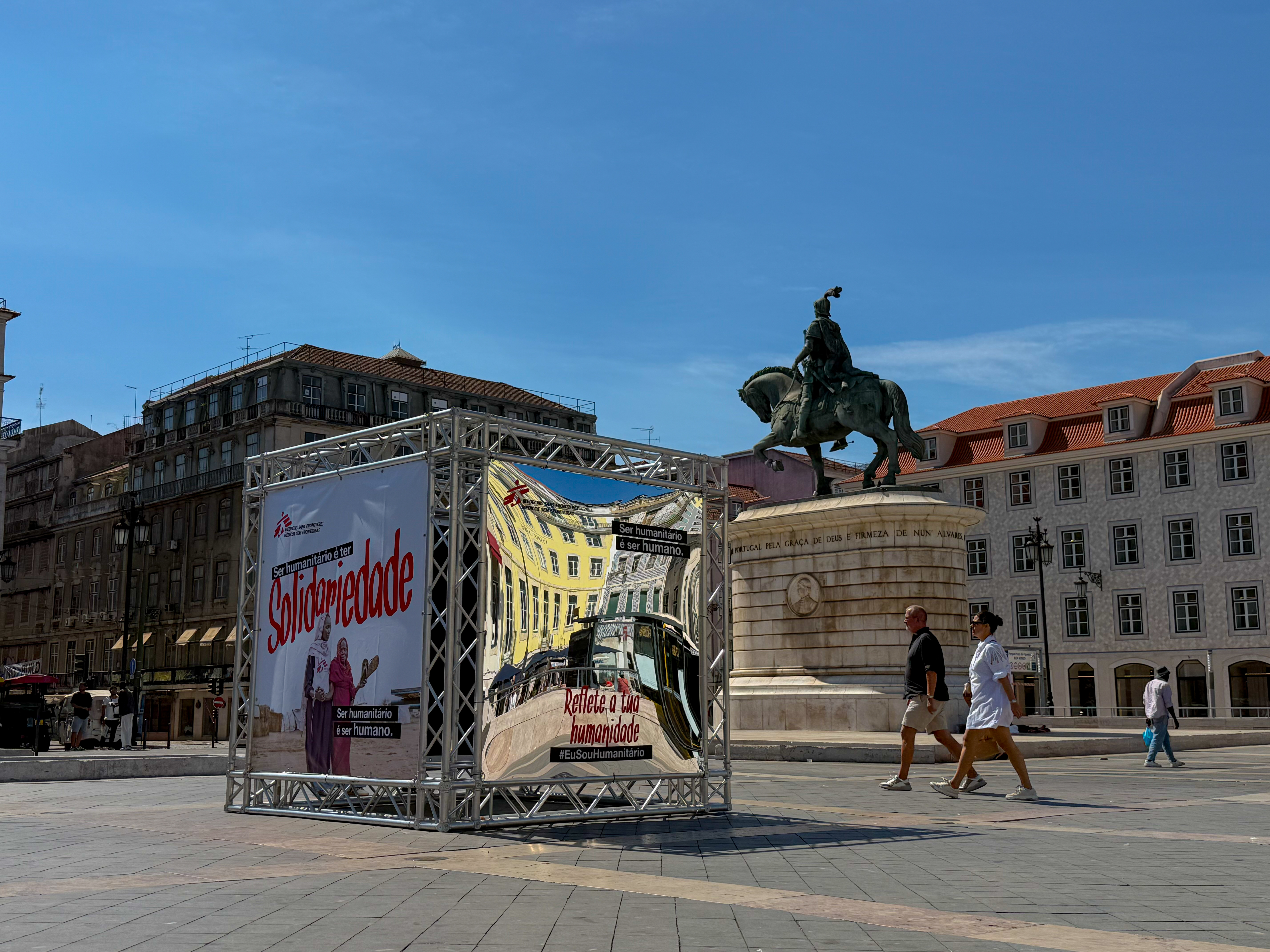 MSF na Praça da Figueira, Lisboa