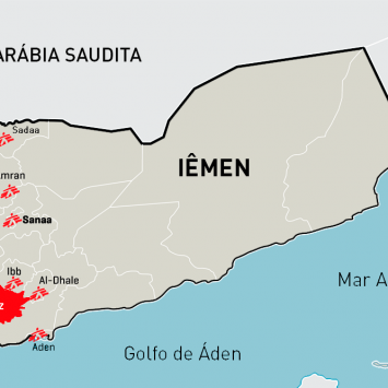 TAIZ, IÊMEN: “Em um dia normal, ouvimos cerca de 5 explosões por minuto - Taiz está em guerra."