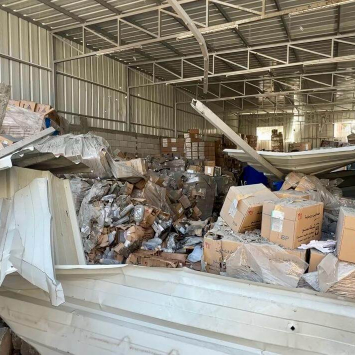 A 19 de maio, um ataque israelita atingiu o complexo hospitalar de Nasser.