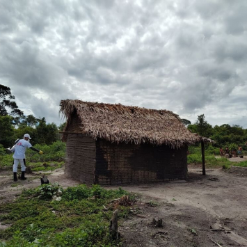 MSF responde a um aumento de casos de malária no território indígena yanomami