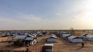 Hospital de campanha da MSF no campo de Metche, no Leste do Chade.