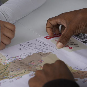 As equipas da MSF nas Honduras prestam apoio em saúde mental, promoção da saúde e assistência social às pessoas em movimento, depois de ter sido eliminada a possibilidade de pedir asilo nos EUA.