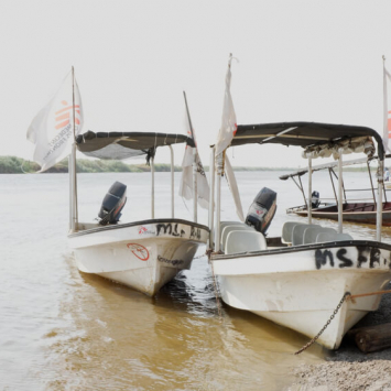 Em janeiro, os barcos da MSF que transportavam equipas e pacientes em Ulang, Sudão do Sul, foram atacados.
