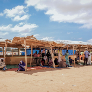 Campo de refugiados - Chade