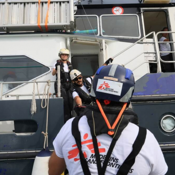 A MSF está a retomar as operações SAR no Mediterrâneo com o navio Oyvon, que em norueguês significa “esperança para a ilha”