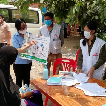 Camboja: adaptar e inovar para responder à COVID-19