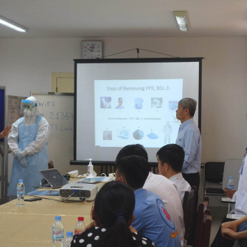 Como MSF está se preparando para o COVID-19 no sudeste asiático?