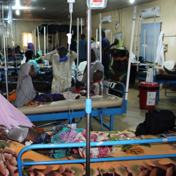 Crianças são o foco prioritário da atuação de MSF contra a malária na Nigéria