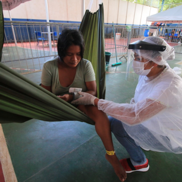 Inaugurado em Manaus centro de observação para pacientes com COVID-19