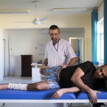 Iraque: ajudando vítimas de guerra a se recuperarem