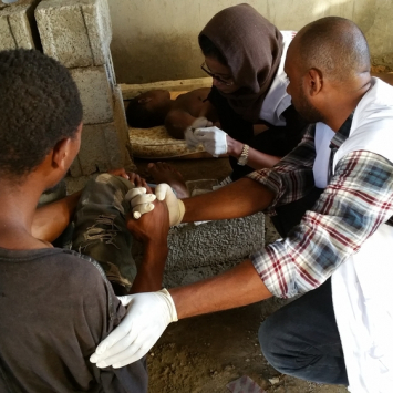 Líbia: oferecendo assistência a migrantes e refugiados