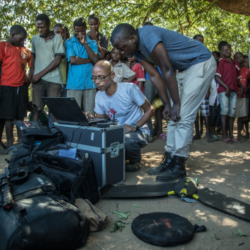 Drones e mapas que salvam vidas