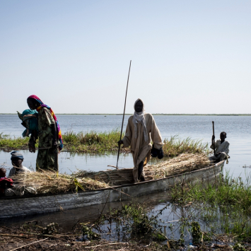 Em menos de dois anos, mais de 2,5 milhões de pessoas foram desalojadas por ataques contínuos perpetrados pelo grupo Estado Islâmico da África Ocidental (ISWAP, na sigla em inglês), também conhecido como Boko Haram. As pessoas também estão fugindo de represálias e ofensivas realizadas pelas forças militares regionais.