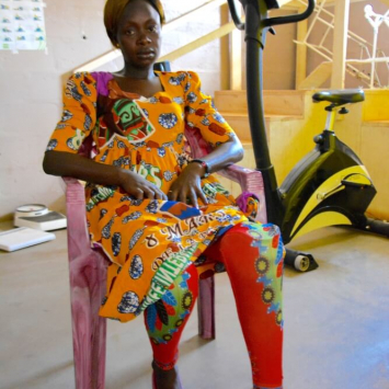 Em abril de 2017, Stephanie foi vítima de um acidente grave de moto enquanto se deslocava nas ruas de Bangui. Ela foi levada para a emergência do hospital SICA, onde teve sua perna esquerda amputada.