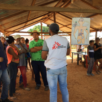 MSF ajuda a reconstruir instalações médicas e atender às necessidades de saúde na Venezuela