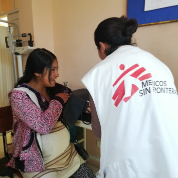 MSF atua para garantir serviços de saúde materna em El Alto, na Bolívia