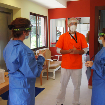 COVID-19: ação MSF em lares de idosos em Portugal