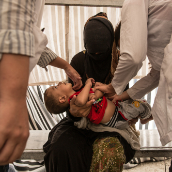 Um dia qualquer em um hospital do norte da Síria