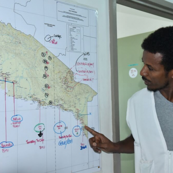 Papua-Nova Guiné: aumentando o acesso ao tratamento de tuberculose