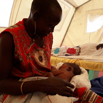 Sudão do Sul: pré-natal para as mulheres da região de Leer