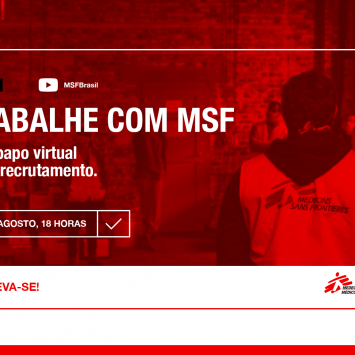 Trabalhe com MSF: bate-papo virtual sobre recrutamento
